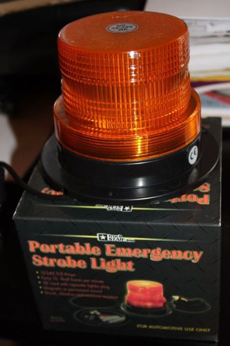 portable emergency strobe light