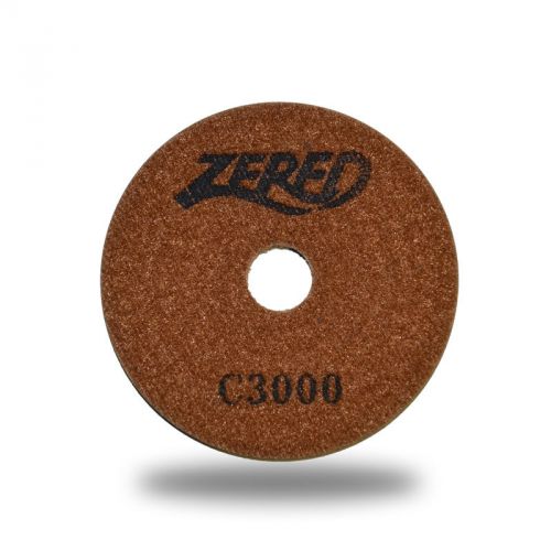 ZERED 5&#034; Premium Diamond Polishing Pad for Granite Marble grit 3000