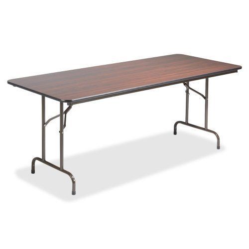 New lorell folding table  96 by 30 by 29-inch  mahogany for sale