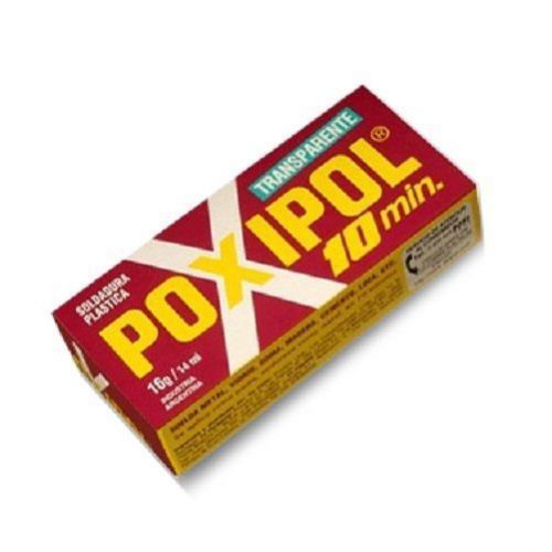 Poxipol Epoxy Adhesive Glue 10 minutes Transparent 16g