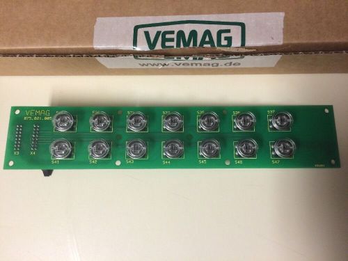 VEMAG 8758210058 PC Board for PC878/880 Control VEMAG Food Processing Equipment