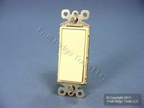 P&amp;s lt almond decorator rocker wall light switch 3-way 15a bulk tm873-la for sale