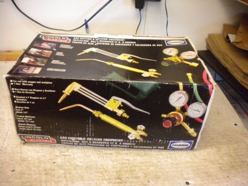 NEW LINCOLN ELECTRIC GAS CUTTING &amp; WELDING EQUIPMENT KIT FAST/FREE SHIPPING