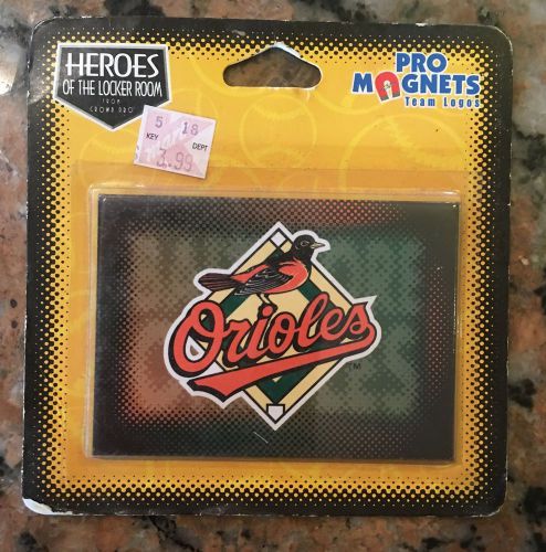 1998 Baltimore Orioles Baseball Magnet 3.5&#034; X 2.5&#034;