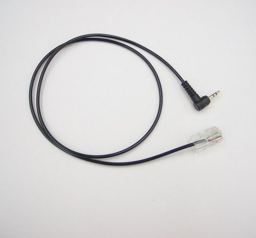 RJ45-2.5MM AUDIO CABLE for Sennheiser DW &amp; SD Wireless to Phone with 2.5 mm Jack
