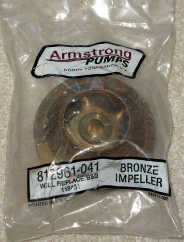 Armstrong Bronze Impeller GENUINE # 812961-041 NEW