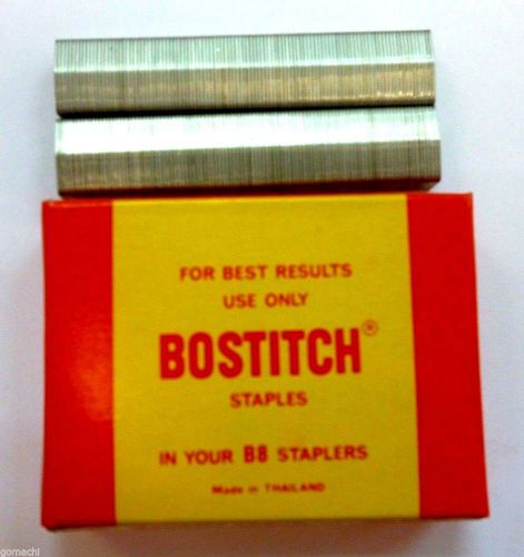 4 Boxes 4000 Bostitch B8-1M Staples For Best Results Use Only Office&amp;Home studen