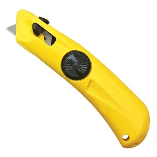 PHC EZ3 BOX CUTTER WITH HOLSTER QUICK CHANGE SPRING BACK PLASTIC 3 AMBIDEXTROUS