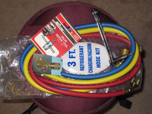 NRP 3ft. Refrigerant Charging hose kit.