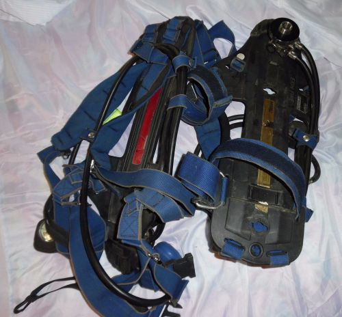 2 Drager Air Boss Evolution SCBA Backpack Frame Breathing Apparatus 3337850