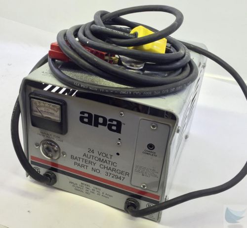Lester apa 24 volt automatic battery charger model 11810 pn: 372947 for sale