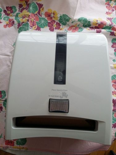 Tork intuition motorized hand towel dispenser h1-sca-white-36 90 06-new in box for sale