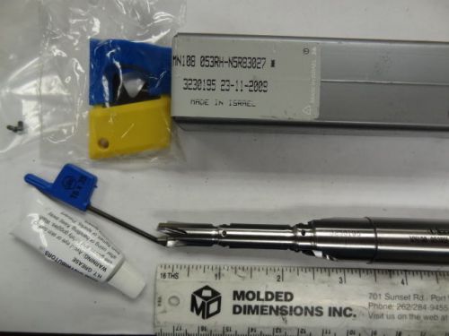 NEW ISCAR MULTI-STEP INDEXABLE CARBIDE INSERT COOLANT DRILL