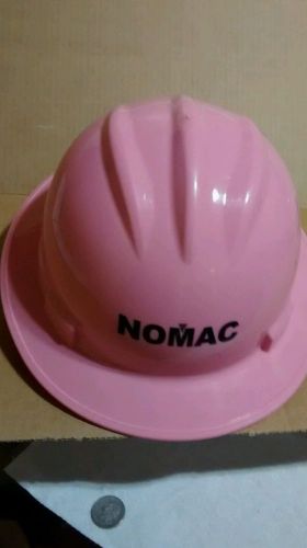 NOMAC. Pink full brim hardhat by Bullard