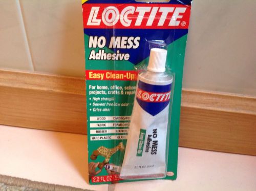 LOCTITE NO MESS ADHESIVE BY HENKEL 01-25827 2.0 OZ TUBE. EASY CLEAN UP