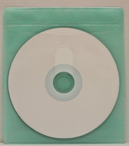 mediaxpo 100 CD Double-sided Plastic Sleeve Green