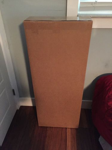 Uline 18 x 6 x 45 heavy duty electric guitar shipping box carton for sale