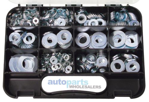 Gj works flat washers trade quality grab kit 740 pieces free australian postage for sale