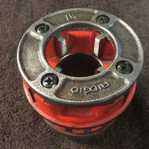 RIDGID 12R 1 1/4&#034; DIE HEAD For Ridgid Power Threaders And 12R Ratchet Heads