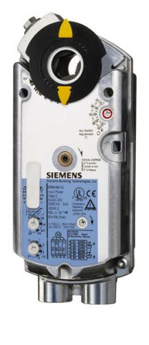 Siemens GMA161.1U Spring Return Electric Damper Actuator 0 to 10 Vdc 24 Vac/dc