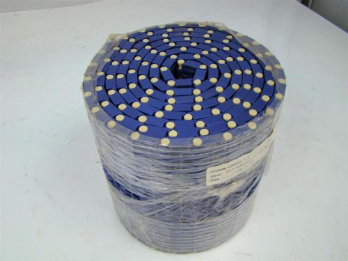 Conveyor belt - m2533 radius flush grid acetal blue   7.9&#034; x 10&#039; for sale