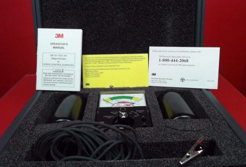3M 701 Test Kit for Static Control Surfaces Megohmmeter &amp; Weights ESD