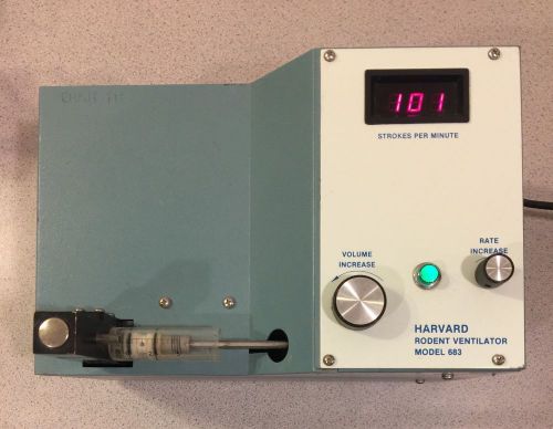 Harvard Apparatus Model 683 Rodent Ventilator - Working