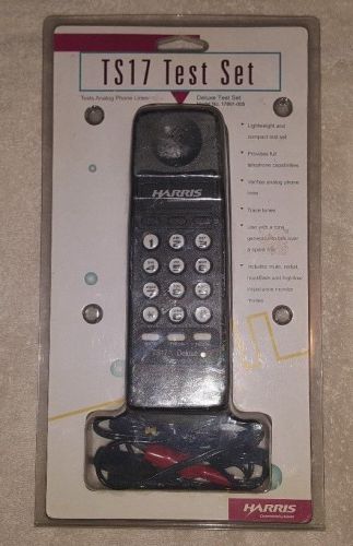 HARRIS TS17 Deluxe Analog Phone Line Test Set 17801-005 NEW