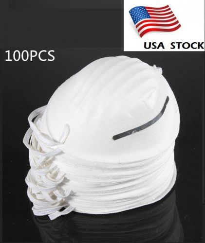 100pcs dust mas100k disposable cleaning mouth face masks clean respirator safety for sale