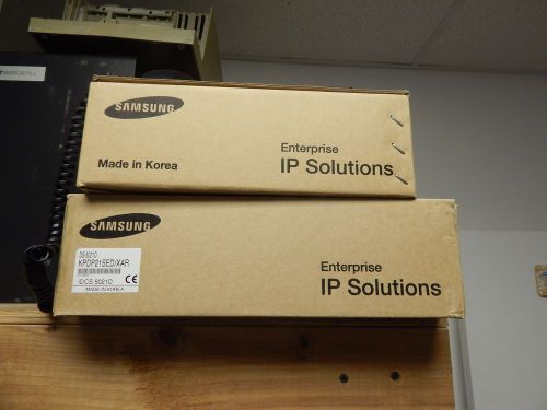 SAMSUNG IP SYSTEM WITH 5 TELEPHONES