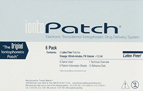 IontoPatch 80 Iontophoresis Delivery System, 6 Kit Per Box