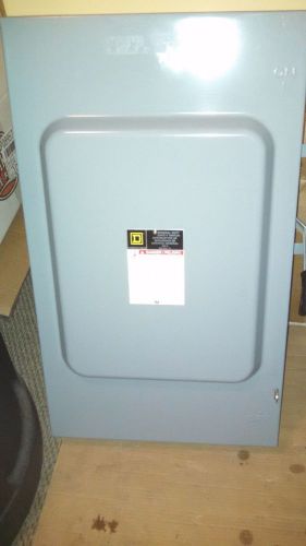 Square D General Duty Safety Switch D324N, 200 Amp - w/three fuses