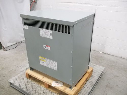 New ge 75kva 3 phase pri 480 volt sec 208y/120 volt transformer (tra3376) for sale