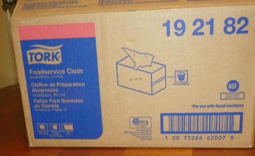 Tork Food Service Green Cloths 600 Cleaning 1 Ply Sheets Restaurant USA