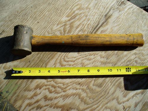 Hackett Brass Hammer, 3 lb.  14&#034; long