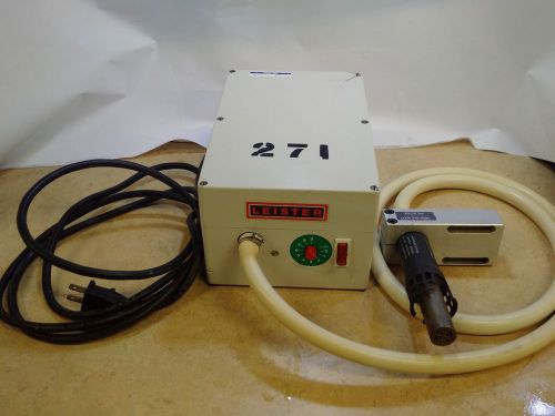 LEISTER LABOR S  WELDING/SOLDERING SYSTEM W/VARIABLE BLOWER BOX  7A1