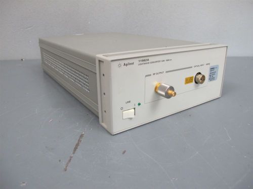 Agilent 11982A Lightwave Converter 1200-1600nm OPT 012