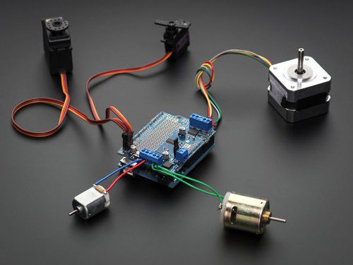 Adafruit motorshield v2.3 dc motor stepper &amp; servo control for arduina for sale