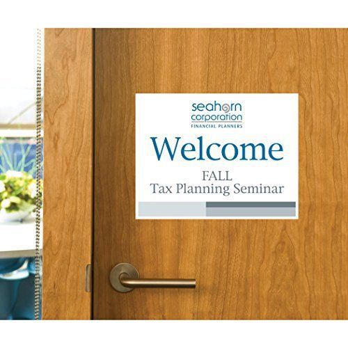 Avery Removable Window and Wall Signage  InkJet  8.5 x 11-Inches  White  Pack of