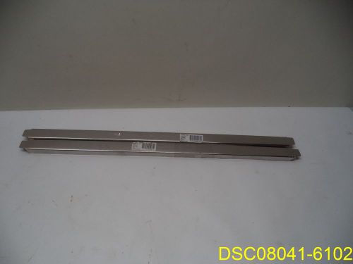 Qty = 2: Winco ADB-20, 20-Inch Stainless Steel Adaptor Bars