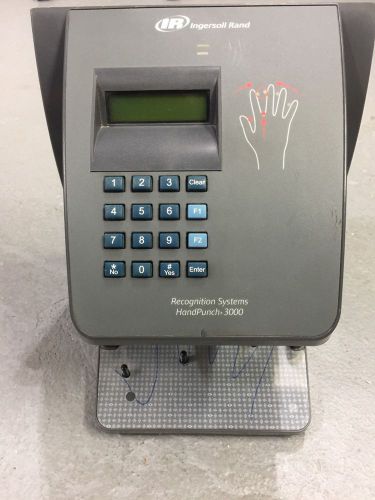 Ingersoll rand handpunch 3000|ethernet ready|free shipping|biometric time clock| for sale