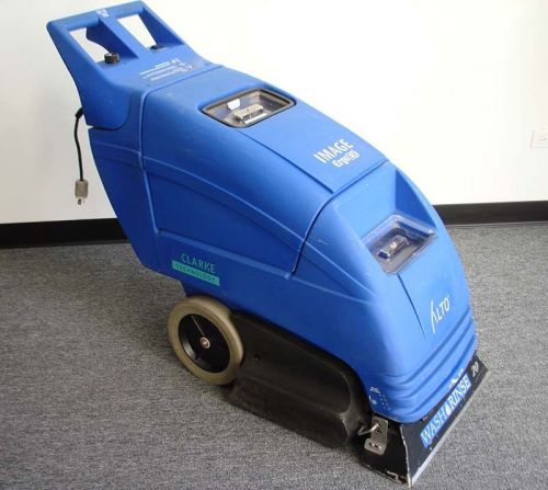 CLARKE IMAGE 20IX CARPET EXTRACTOR, 120V, USED, VERY NICE CONDITION