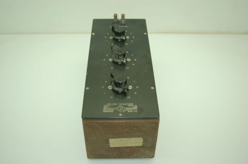 General Radio Co. Type 219-M, Decade Condenser