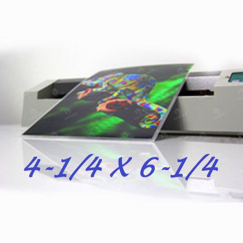Laminating laminator pouches sheets photo 4.25 x 6.25 7 mil (50- pack) for sale