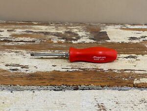 Snap-On Screwdriver Flathead SDD2 Red Handle Great Condition USED