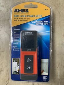 Ames 100FT. Laser Distance Meter LDM-30 NEW Fast Shipping
