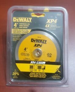 DeWALT DW4735 4&#034; Continuous Rim Dry/Wet  Premium Tile Cutting Blade