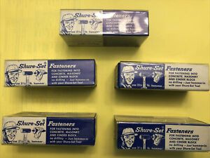 Vintage Shure-Set Fasteners with original boxes