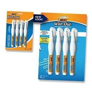 Wite-Out Shake &#039;n Squeeze Correction Pen, 8 ml, White, 4/Pack 4 Pack