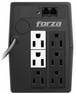 Forza Power Technologies NT-511 500VA 6AC outlet(s) Mini tower Black uninterr...